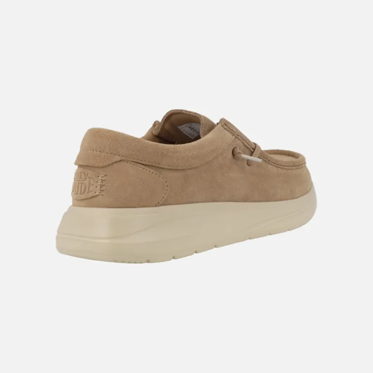Zapatos Wally Comf suede para hombre con empeine de ante
