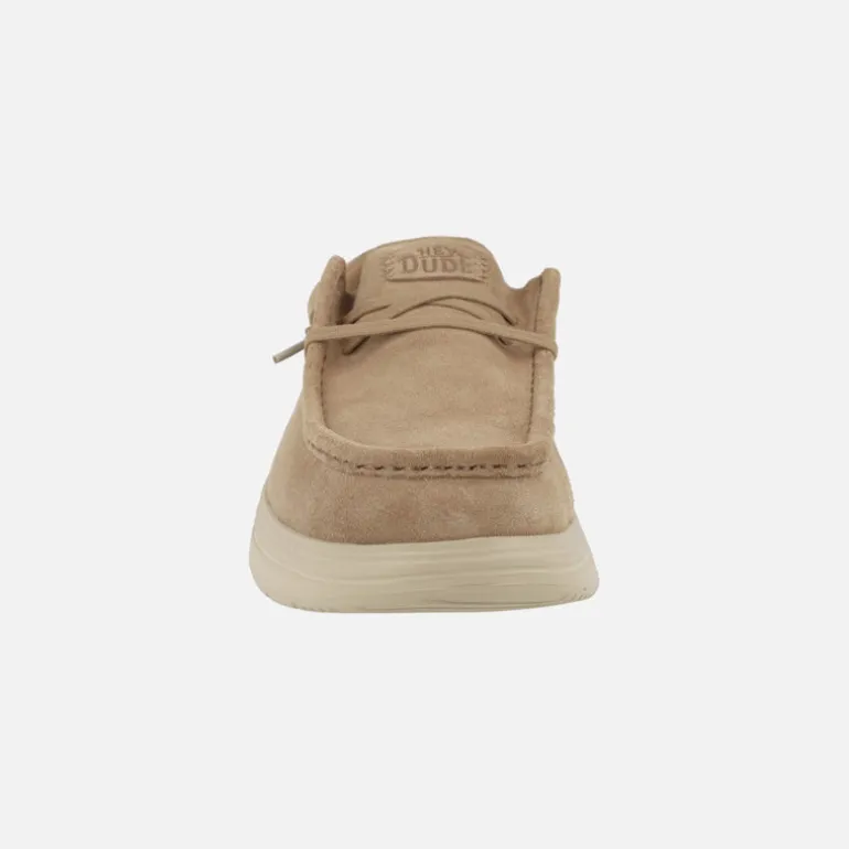 Zapatos Wally Comf suede para hombre con empeine de ante
