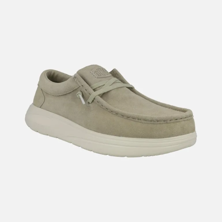 Zapatos Wally Comf suede para hombre con empeine de ante