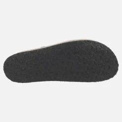 Zuecos de serraje con hebilla para mujer modelo UMA