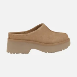 Zuecos New Heights Clogs en ante chesnut