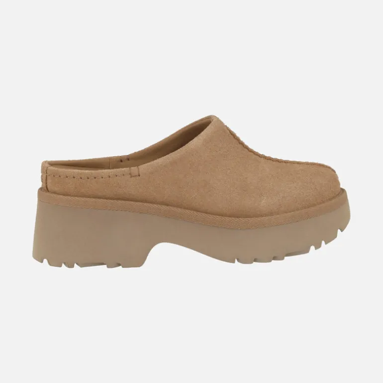Zuecos New Heights Clogs en ante chesnut