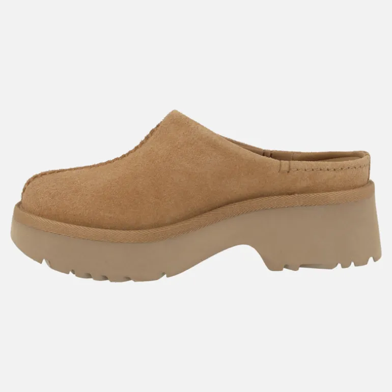 Zuecos New Heights Clogs en ante chesnut