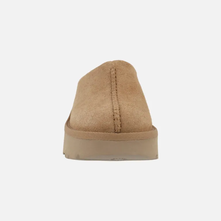 Zuecos New Heights Clogs en ante chesnut