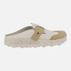 Zuecos para mujer Cole Off white
