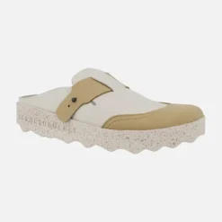 Zuecos para mujer Cole Off white