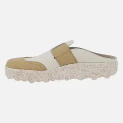 Zuecos para mujer Cole Off white