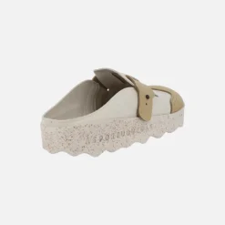 Zuecos para mujer Cole Off white