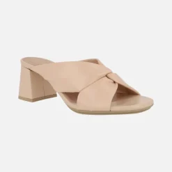 Zuecos para mujer con pala de tiras cruzadas Casia