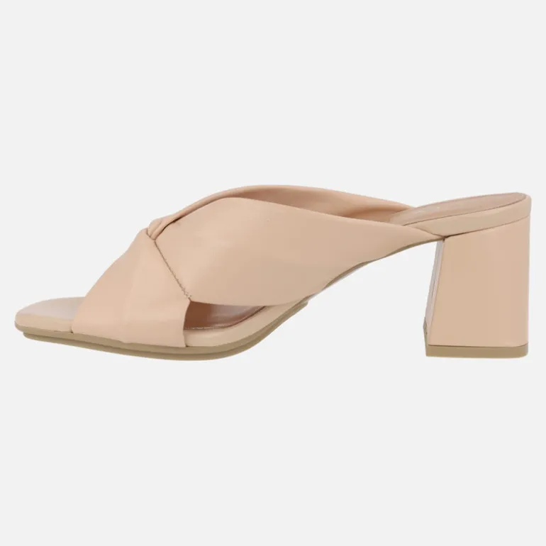 Zuecos para mujer con pala de tiras cruzadas Casia