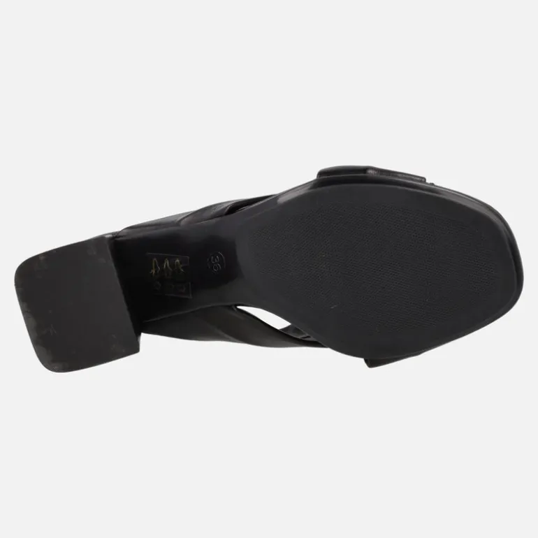 Zuecos para mujer con pala de tiras cruzadas Casia