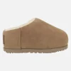 Zuecos para mujer forrados de pelo Ugg Pumped Slide con plataforma