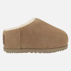 Zuecos para mujer forrados de pelo Ugg Pumped Slide con plataforma
