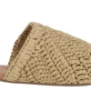 Zuecos planos estilo babuchas en tejido crochet